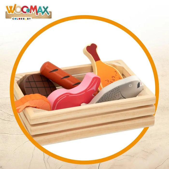 Комплект за Хранене Играчка Woomax 12 Части (4 броя)