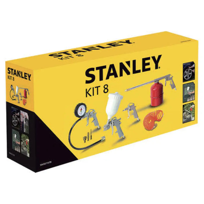 КОМПЛЕКТ ЗА КОМПРЕСОР 8 ЧАСТИ STANLEY