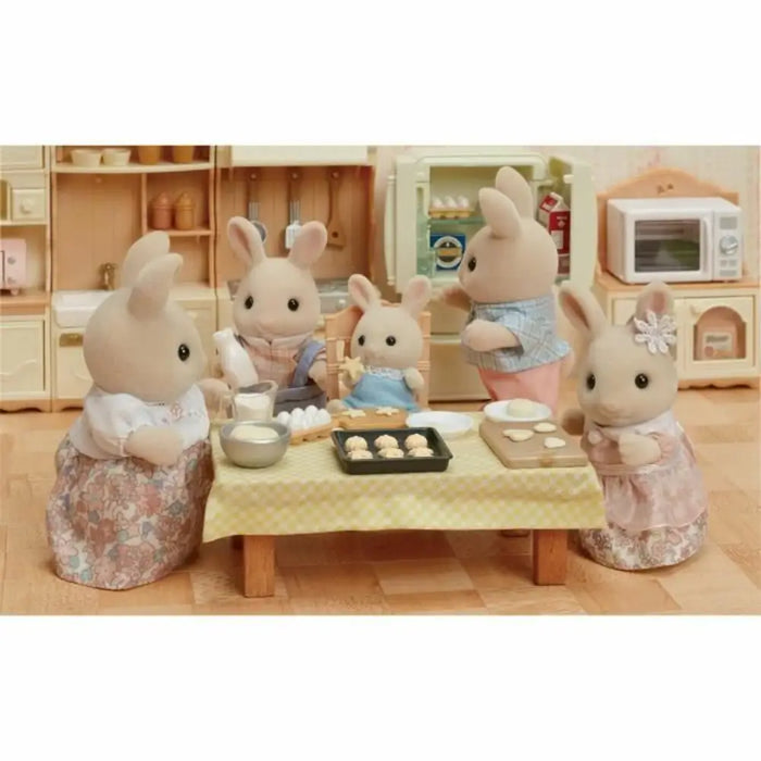 Комплект за Кукли Sylvanian Families 5706 Заек Семейство 4