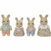 Комплект за Кукли Sylvanian Families 5706 Заек Семейство 4