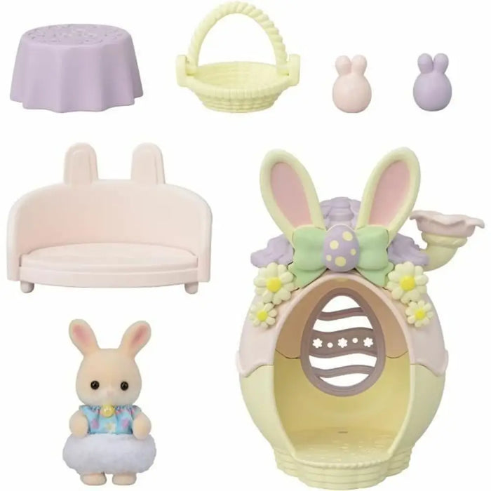 Комплект за Кукли Sylvanian Families El escondite del huevo