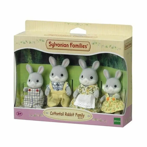 Комплект за Кукли Sylvanian Families Family Gray Rabbit