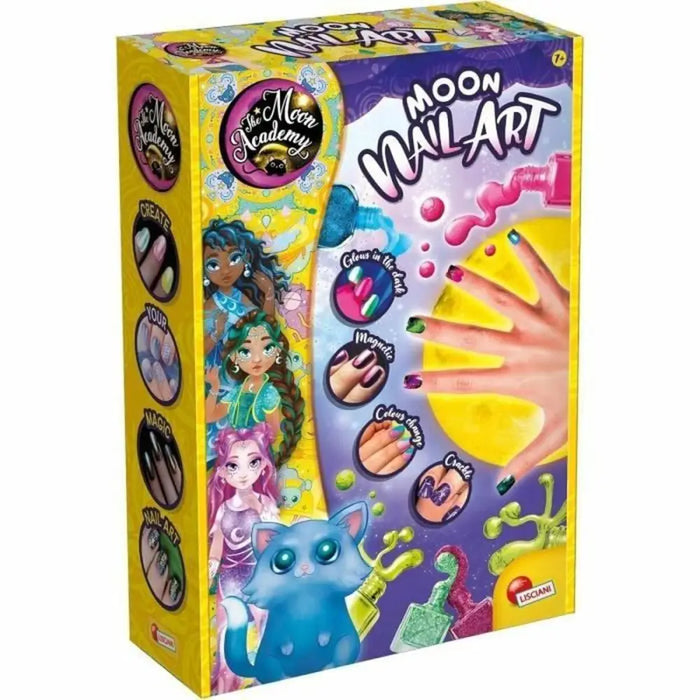 Комплект за маникюр Lisciani Giochi The Moon Academy Monn