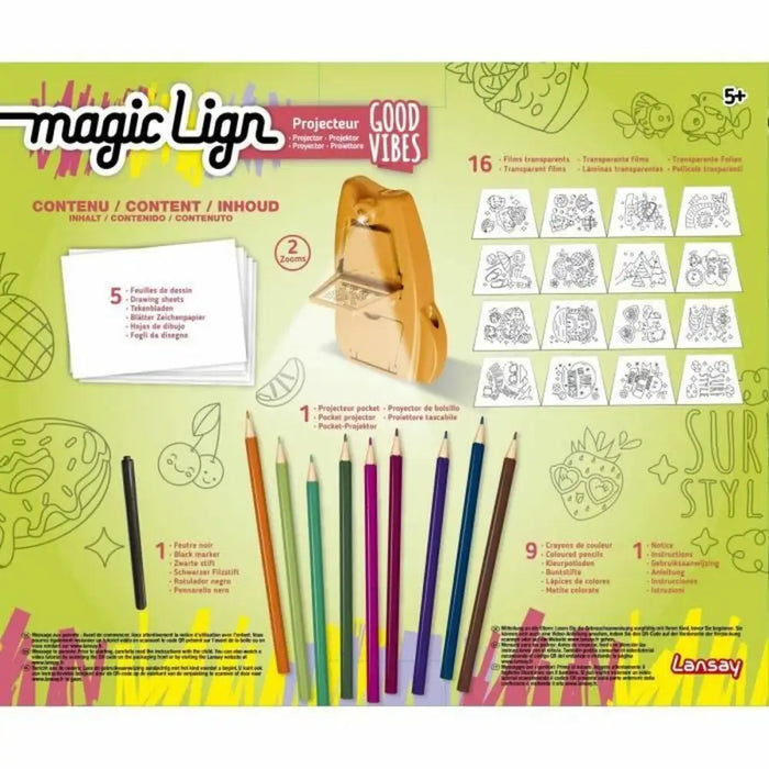 Комплект за Писане Lansay Magic Lign