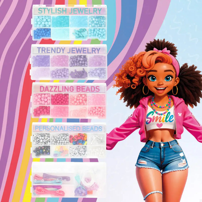 Комплект за Правене на Гривна и Огърлица Colorbaby