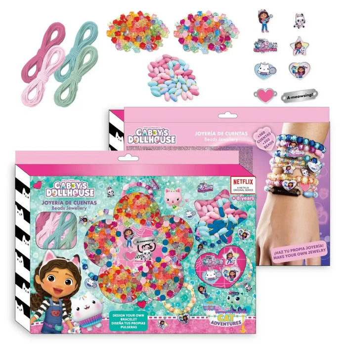 Комплект за Правене на Гривна и Огърлица Gabby’s Dollhouse