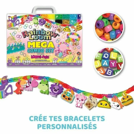 Комплект за Правене на Гривна и Огърлица Bandai Rainbow