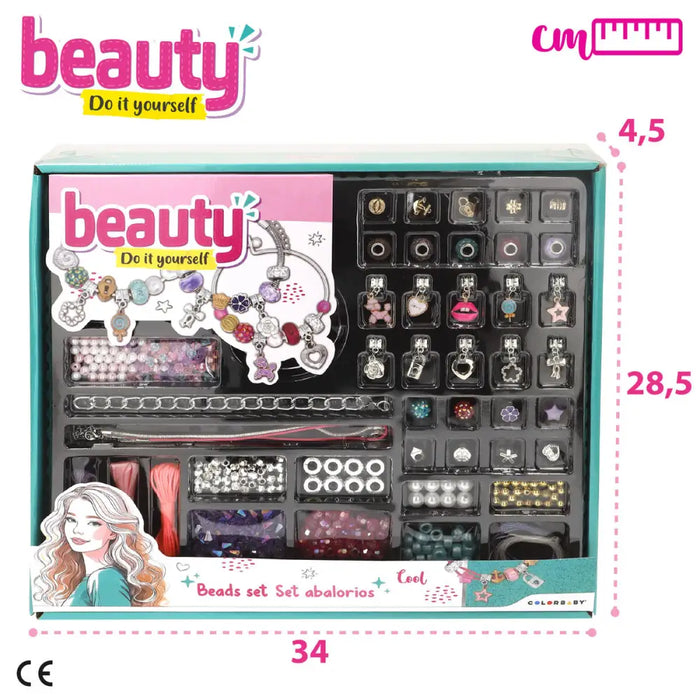 Комплект за Правене на Гривна и Огърлица Colorbaby 6,5 X