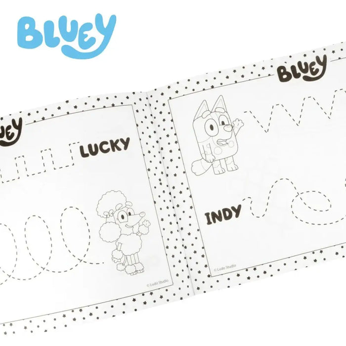 Комплект за Рисуване Bluey Pocket Drawing School (12 броя)