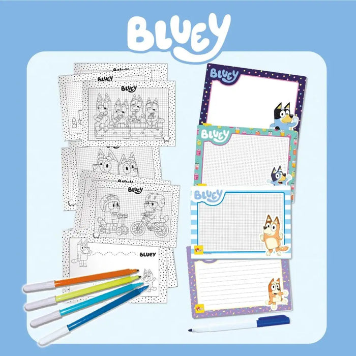 Комплект за Рисуване Bluey Pocket Drawing School (12 броя)