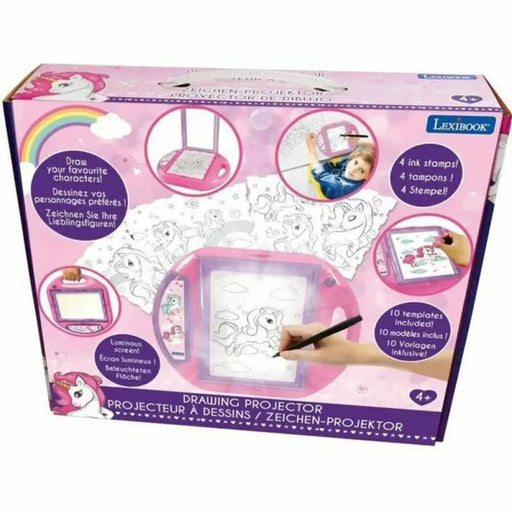 Комплект за Рисуване Lexibook Unicorn Drawing Projector