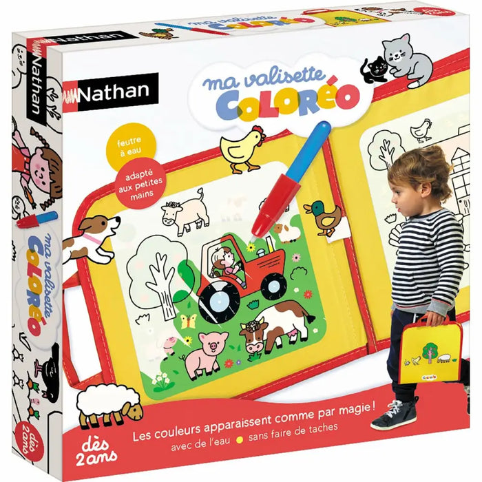 Комплект за Рисуване Nathan MY COLOREO SUITCASE