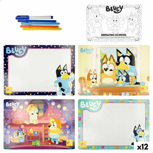 Комплект за Рисуване Bluey Pocket Drawing School (12 броя)