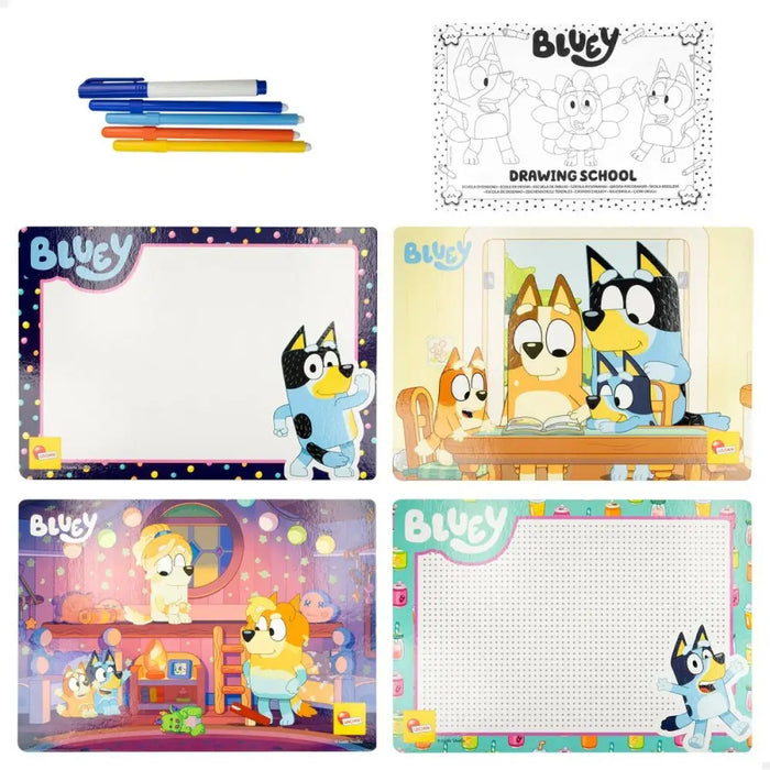 Комплект за Рисуване Bluey Pocket Drawing School (12 броя)