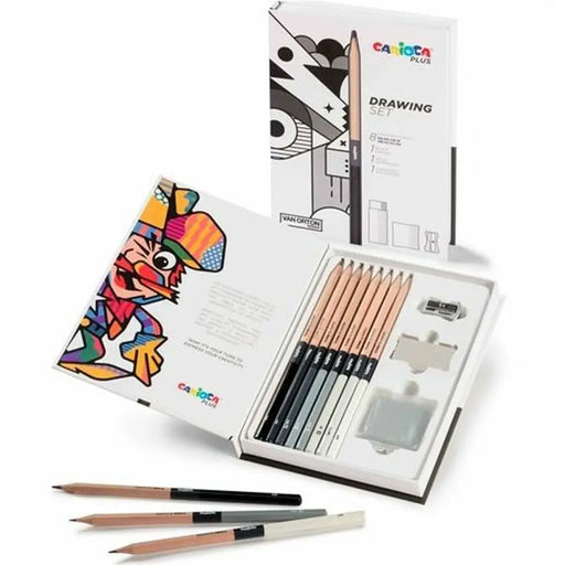 Комплект за Рисуване Carioca PLUS DRAWING (6 броя)