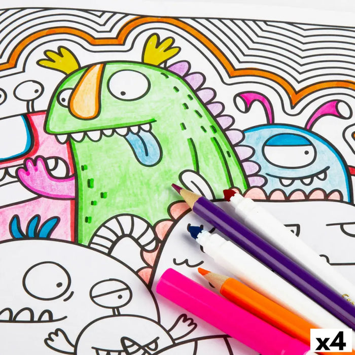 Комплект за Рисуване Cra-Z-Art (4 броя)