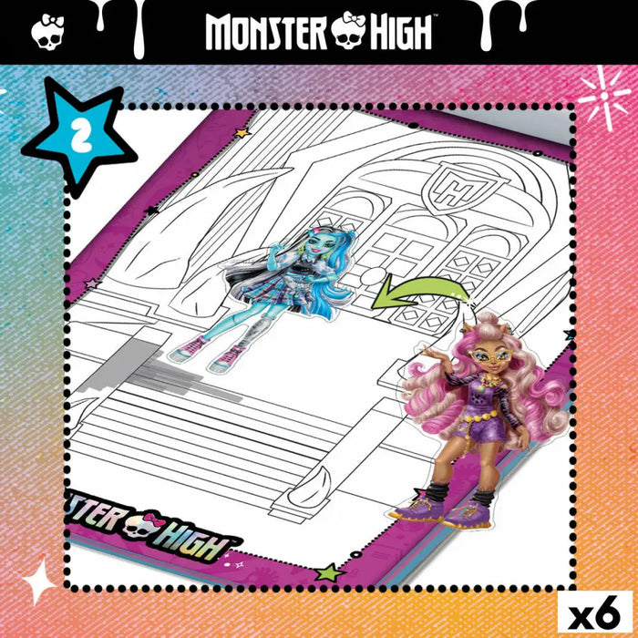 Комплект за Рисуване Monster High (6 броя)