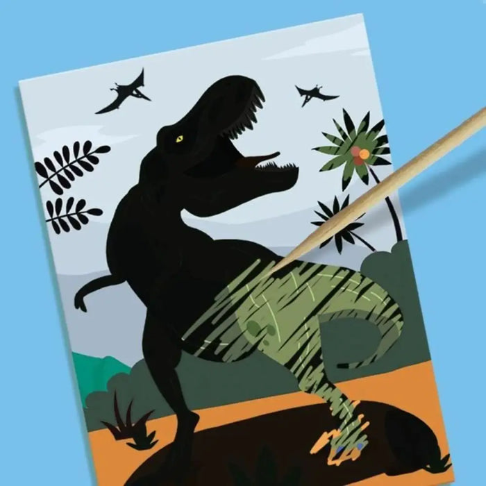 Комплект за Рисуване SES Creative 2 in 1 Dinosaurs