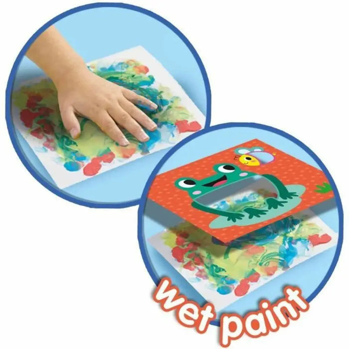 Комплект за Рисуване SES Creative Eco Finger Paint Cards