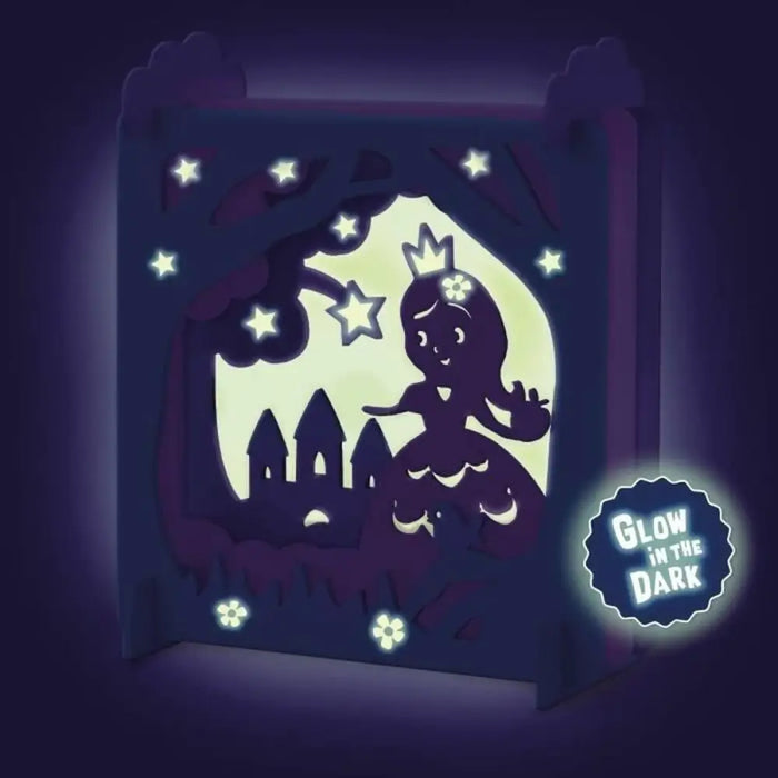 Комплект за Рисуване SES Creative glows in the dark