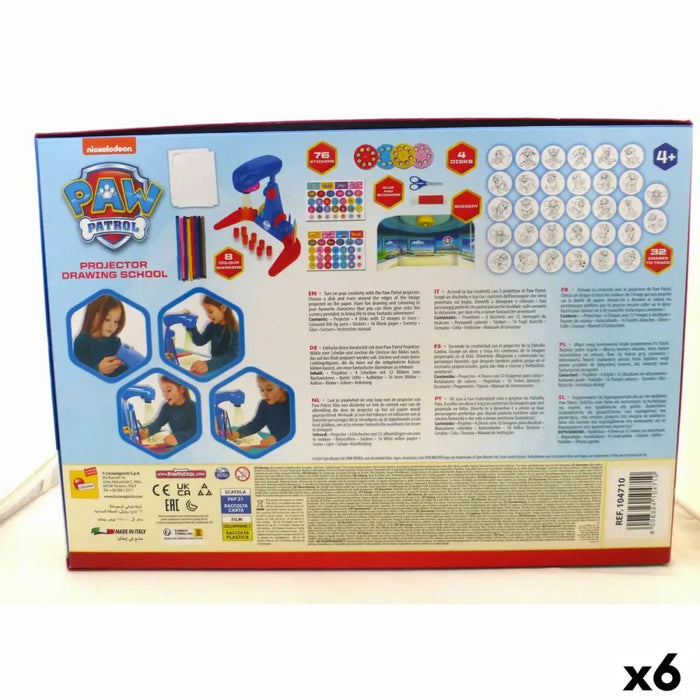 Комплект за Рисуване The Paw Patrol (6 броя)
