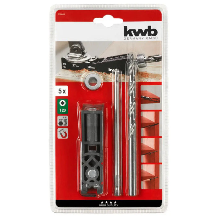 КОМПЛЕКТ ЗА ВИНТОВИ СГЛОБКИ KWB