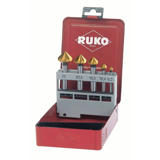 Комплект за зенковане (Зенкове) RUKO 4 mm 25 mm 20 mm DIN