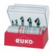 Комплект за зенковане (Зенкове) RUKO 102142A DIN 335