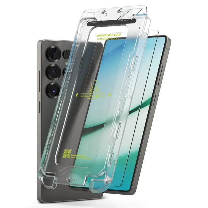 Комплект закалено стъкло Ringke Easy Slide 2 за Samsung