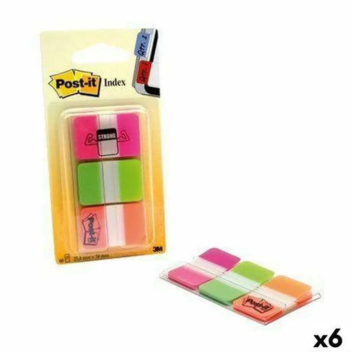 Комплект Залепващи се Бележки Post-it Index Многоцветен 25