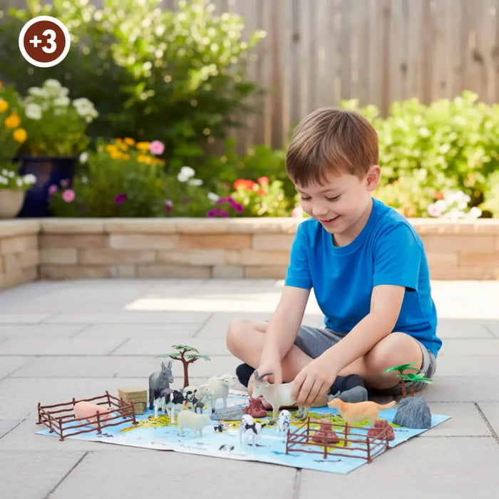 Комплект Животни от Фермата Colorbaby Пластмаса 14 x 10 x 5