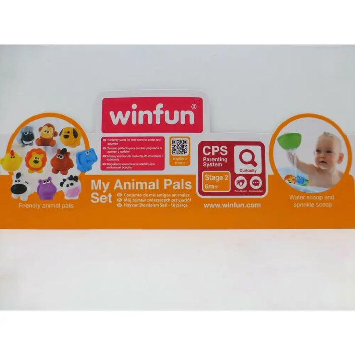 Комплект Животни от Фермата Winfun Пластмаса 10 Части 6 x