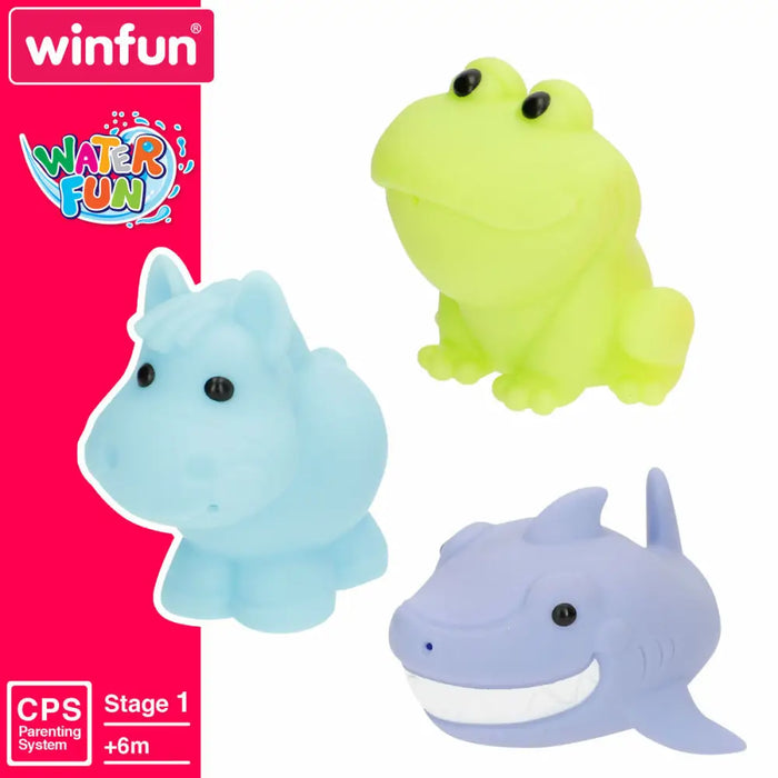 Комплект Животни за Баня Winfun 6 X 4,5 X 8 CM 4 броя
