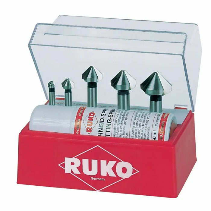 Комплект за зенковане (Зенкове) RUKO 102142A DIN 335