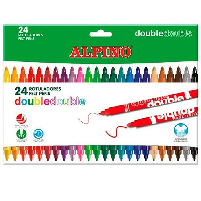 Комплект Химикали с Филц Alpino Double Многоцветен 20 Части