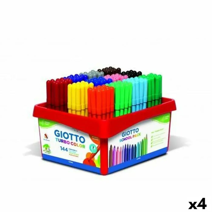 Комплект Химикали с Филц Giotto Turbo Color Многоцветен (4