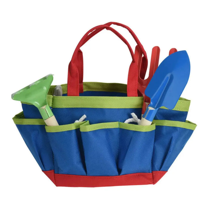 КОМПЛЕКТ ГРАДИНСКИ ИНСТРУМЕНТИ ЗА ДЕЦА В ЧАНТА PROGARDEN