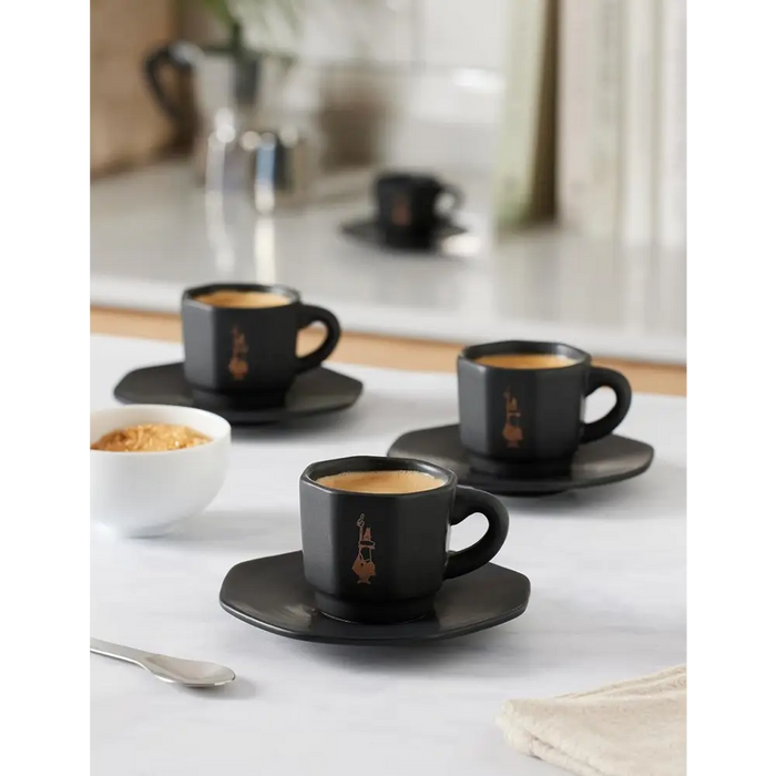 Комплект 4 чаши BIALETTI PERFETTO MOKA Porcelain 4x 75 ml