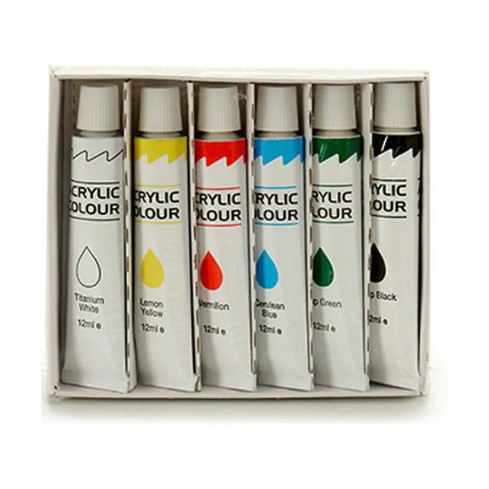Комплект бои Pincello Многоцветен 12 ml Акрилна боя (12