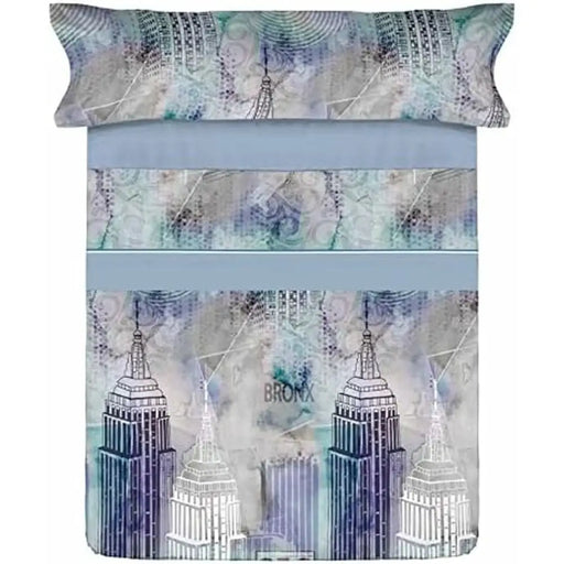 Комплект Чаршафи Pierre Cardin SKYLINE Син 105 легло