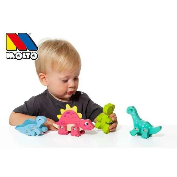 Комплект Динозавъра Moltó 21295 4 Части