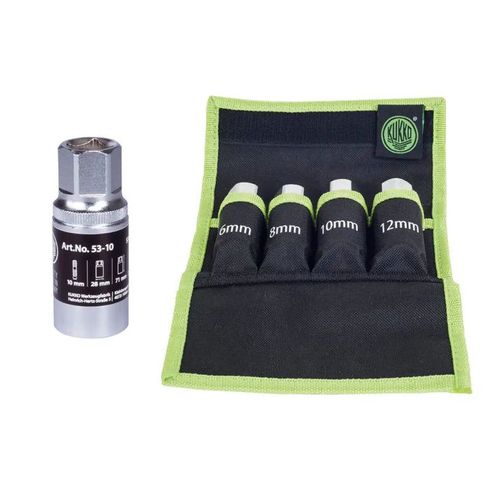 Комплект Екстрактори KUKKO 10 mm 6 mm 12 mm 8 mm
