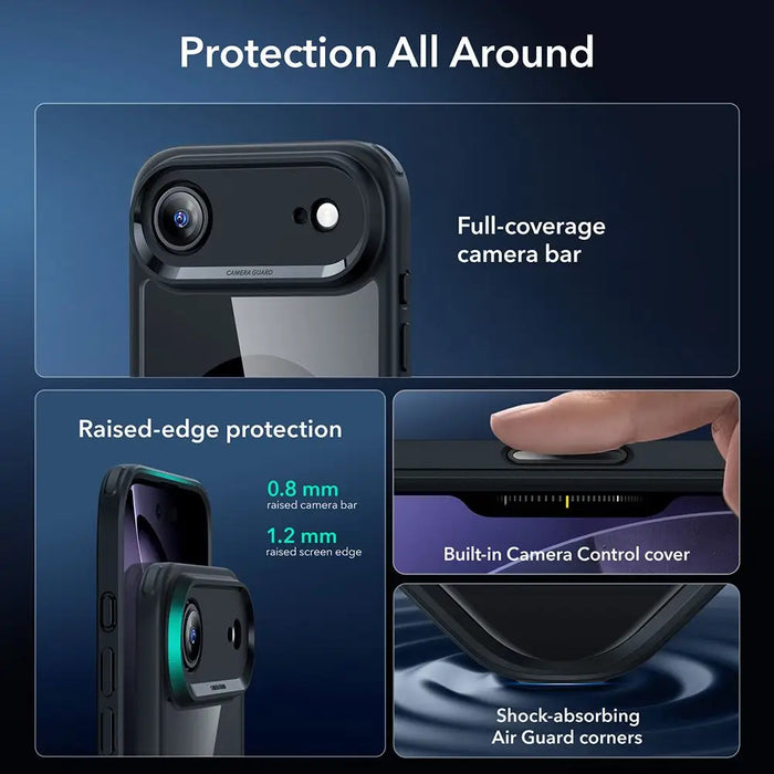 Комплект ESR Classic Hybrid MagSafe + Tempered Glass