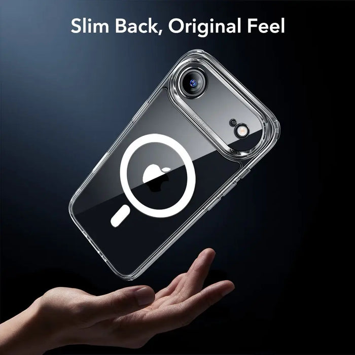 Комплект ESR Classic Hybrid MagSafe + закалено стъкло