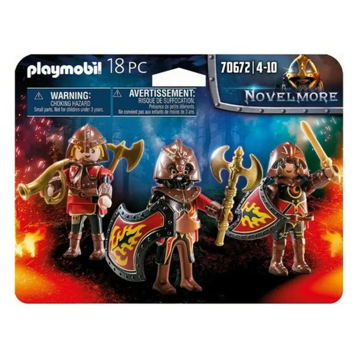 Комплект фигури Novelmore Fire Knigths Playmobil 70672 (18