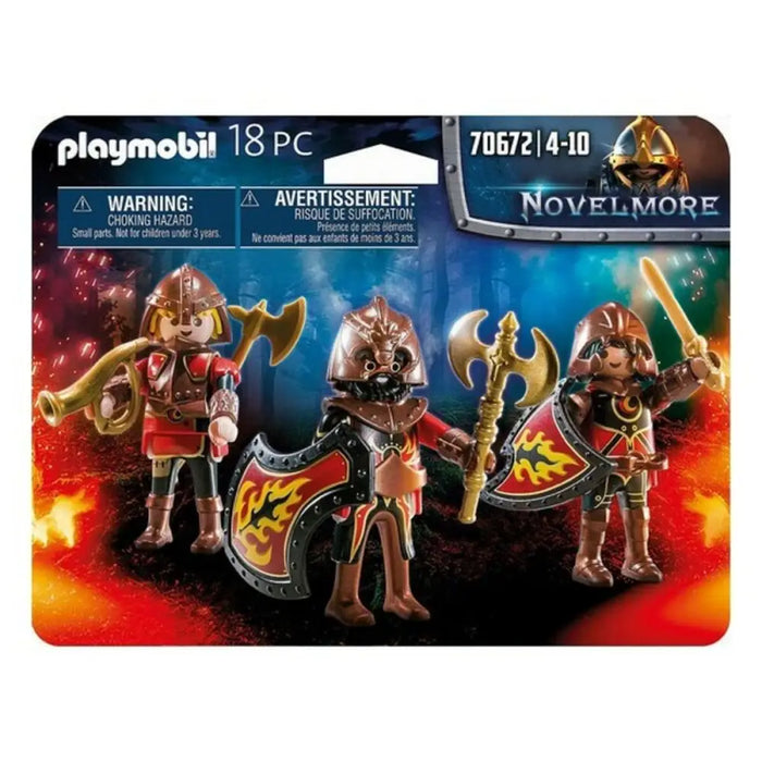 Комплект фигури Novelmore Fire Knigths Playmobil 70672 (18