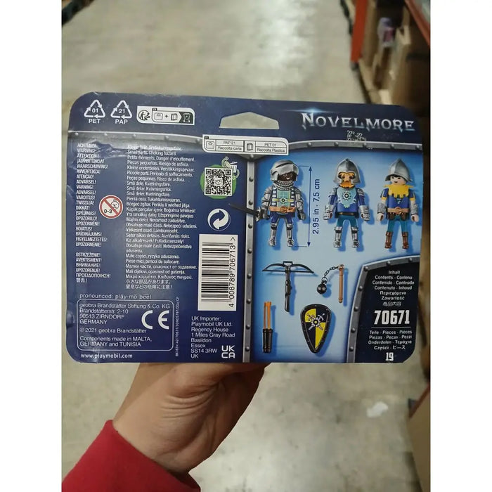 Комплект фигури Novelmore Knights Playmobil 70671 (19 pcs)