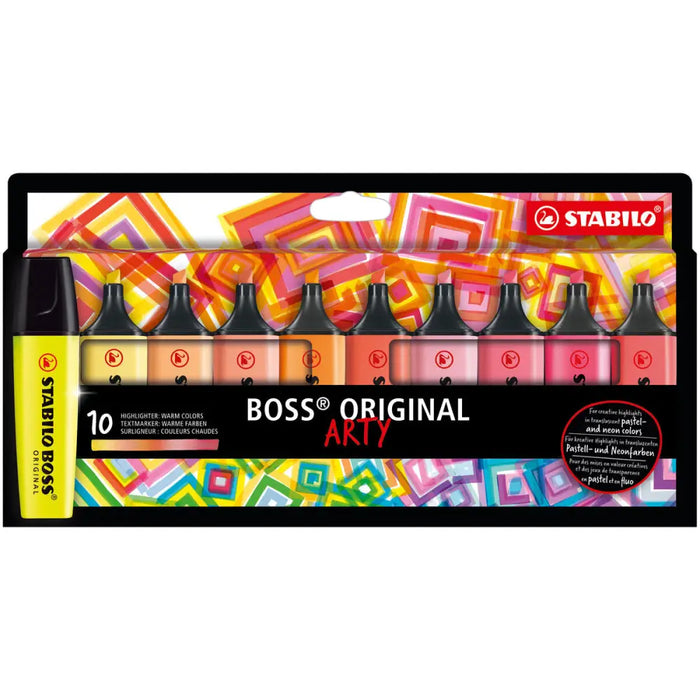 Комплект Флуоресцентни Маркери Stabilo Boss Original Arty