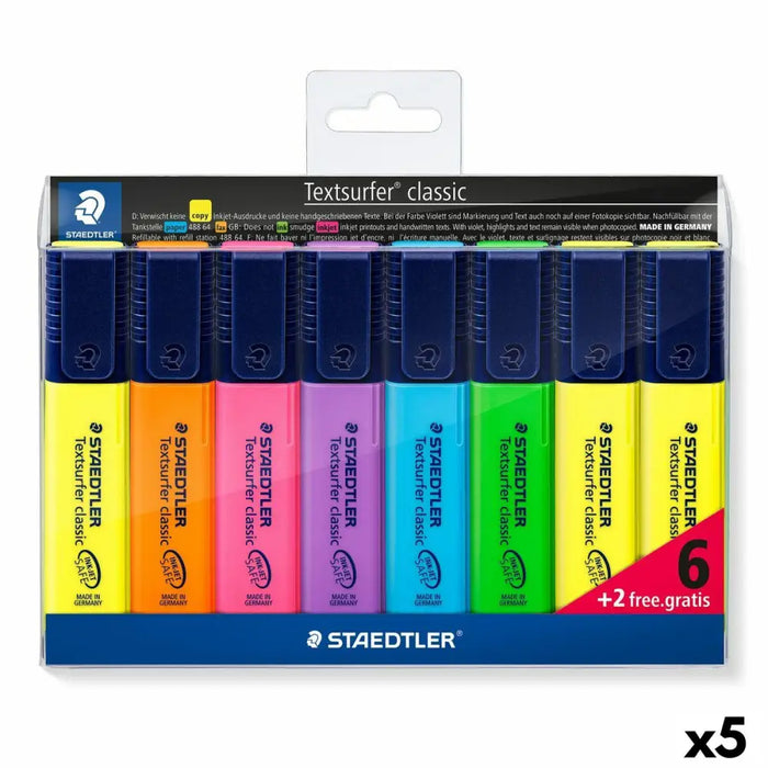 Комплект Флуоресцентни Маркери Staedtler Textsurfer Classic