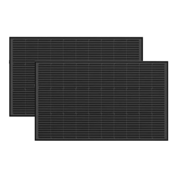 Комплект фотоволтаични панели 2x EcoFlow 100W (твърда